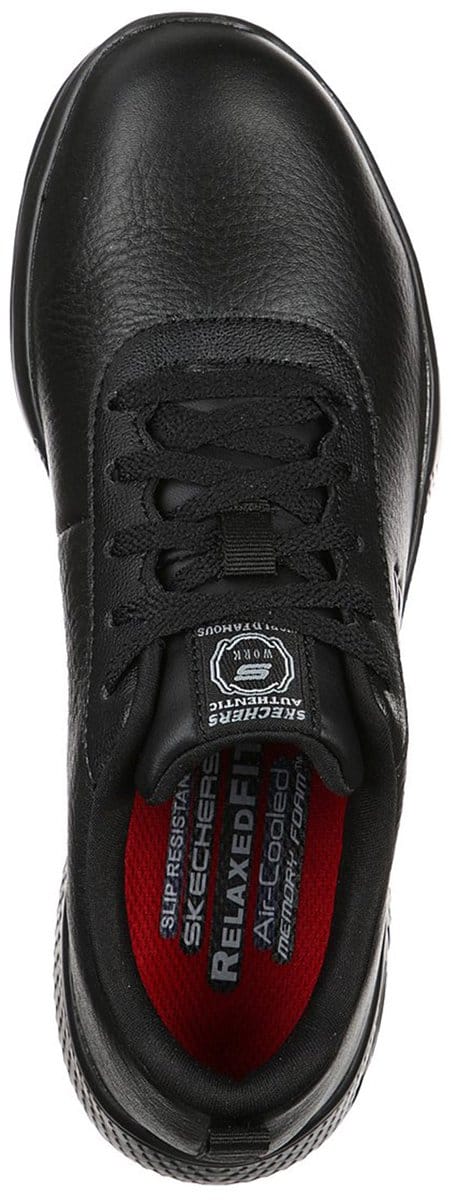 Skechers Dames Work Marsing Gmina Werkschoen Professionele Schoen Sneaker 108010EC zwart