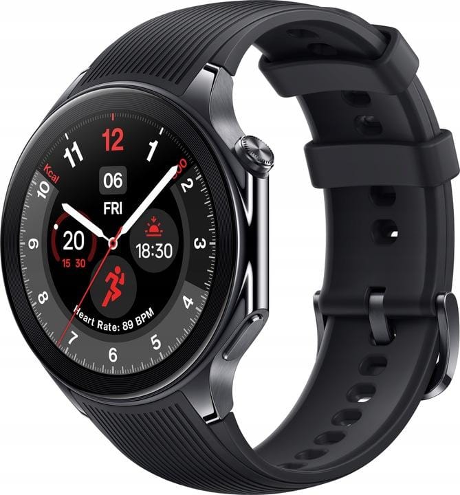 Nieuwe Smartwatch OnePlus Watch 2 1.43'' AMOLED Scherm WiFi GPS IP68 Google Pay Black