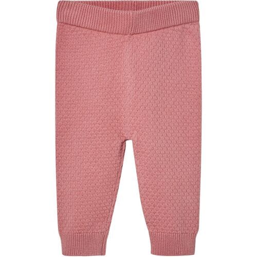 LUPILU Gebreide baby broek (Lichtroze, 62-68)