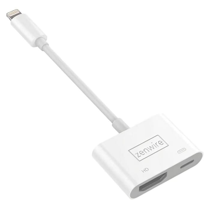 Zenwire BYL-2013TU3 Lightning naar HDMI Adapter - Full HD 1080p