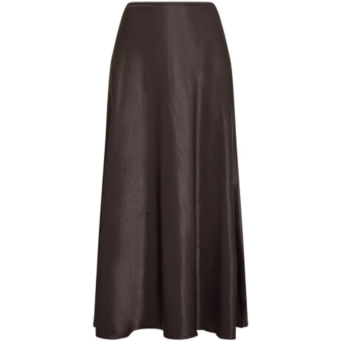 MSCH Copenhagen Mschnicolette Ullas Skirt Rokken Dames - Bruin - Maat XL