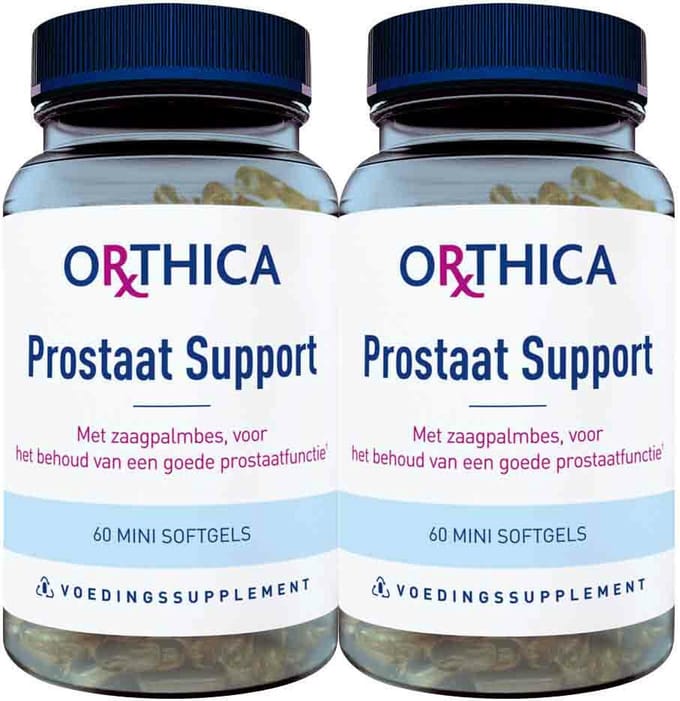 Orthica Prostaat Support - 2 x 60 softgels - Voordeelverpakking