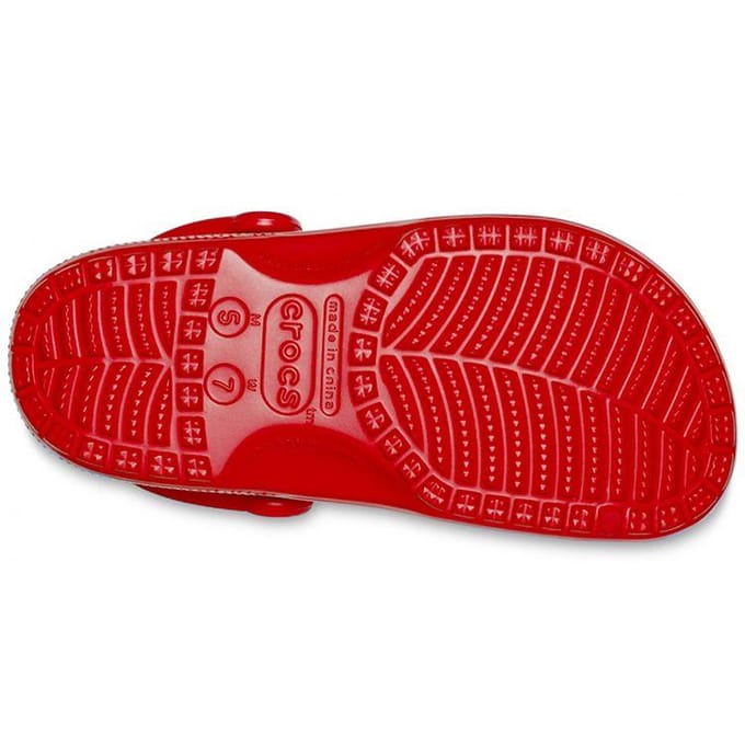 Crocs Classic Clog Casual Comfortabele Klompen Unisex Schoenen Chili-Rood 10001-6EN 43-44 red