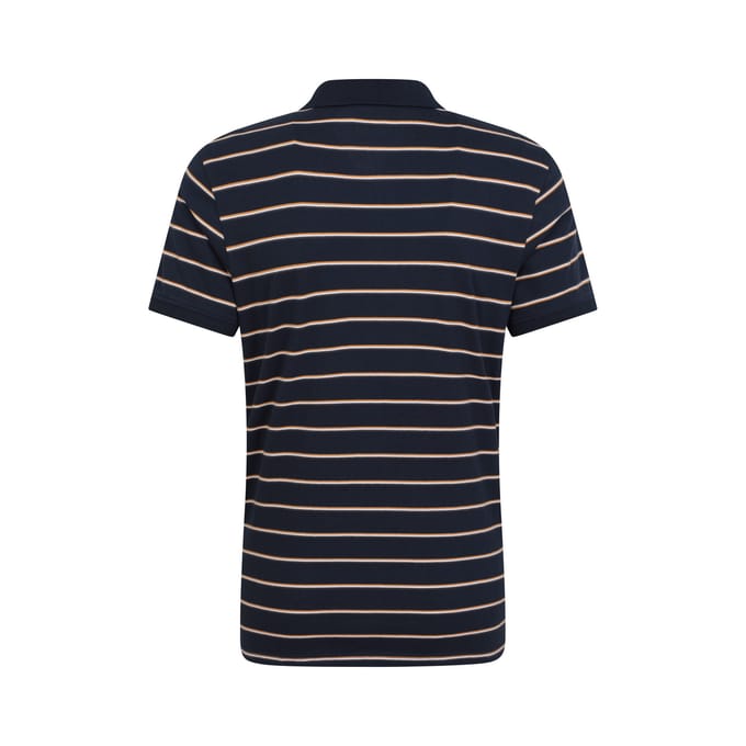 Mountain Warehouse Heren Wren Stripe Katoenen Poloshirt (Marine)