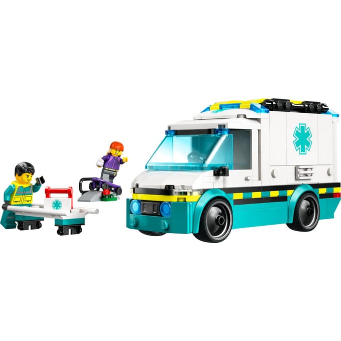 Bouwspel de hulpverleningsambulance Lego City
