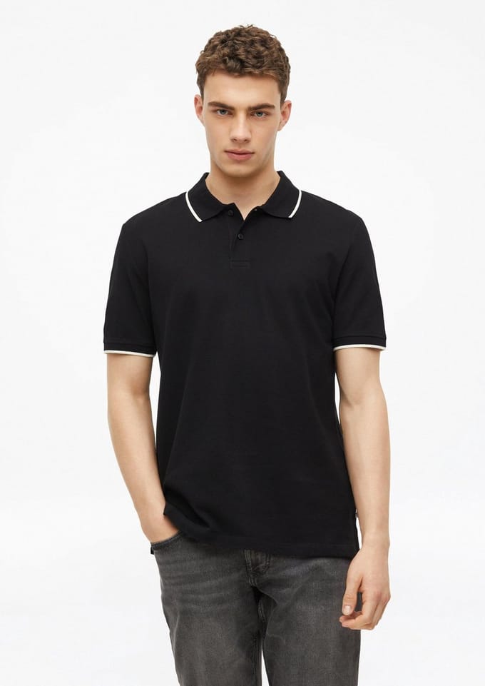 s.Oliver  Poloshirts Black Größe: 3XL | Poloshirts Outlet | Herren | Schwarz
