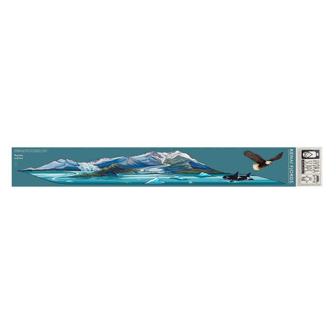 Hydrascape - Kenai Fjords - Outdoor Sticker