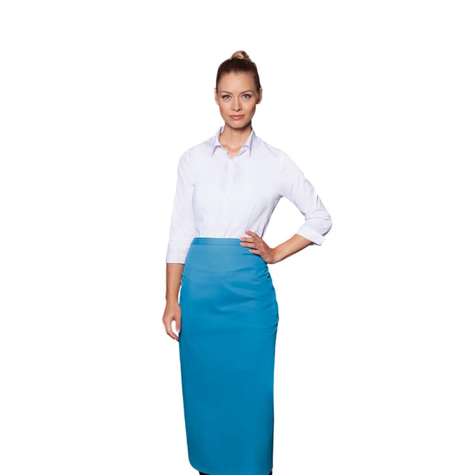 Karlowsky Basis Bistro Schort (Turquoise)