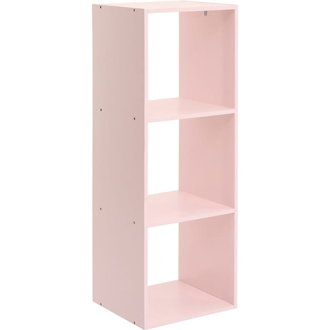 Eazy Living Boekenkast 3 Vakken Louve Roze