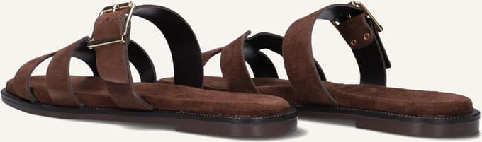 Notre-V 227226 Slippers - Dames - Bruin - Maat 38
