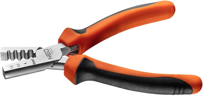 NEO - Krimptang - 140 mm - 1.5-6 mm² - Antislip PVC greep