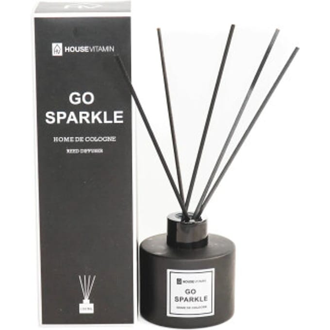 House Vitamin Wild & free reed diffuser – glass bottle with fibre sticks – 100 ml