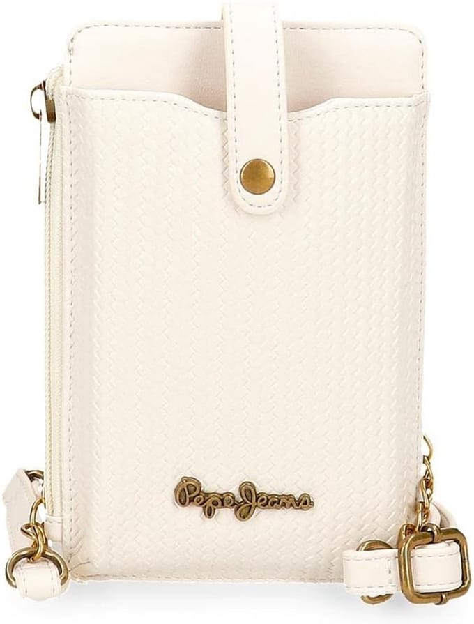 Dames Schoudertas Wit - Kleine Crossbody Tas voor Telefoon en Essentials
