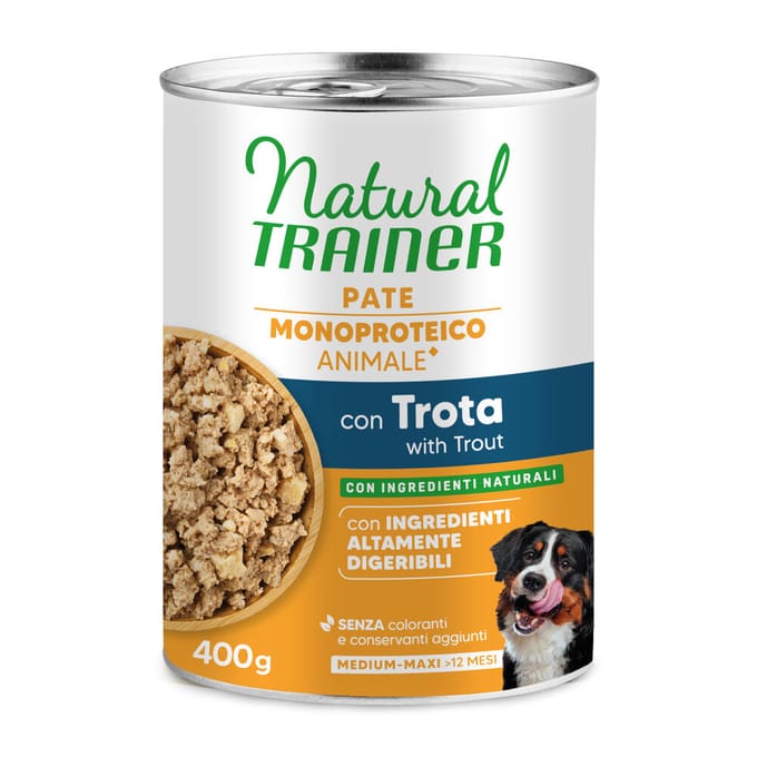 400g met Forel & Volkoren Sensitive Trainer Natuurlijk Umido Honden
