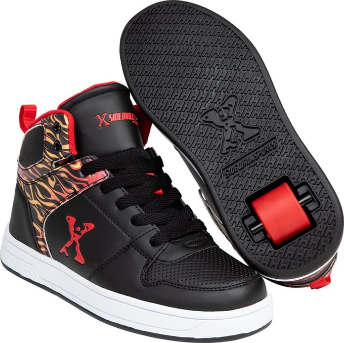 Heelys Sidewalk Sports Black Flames