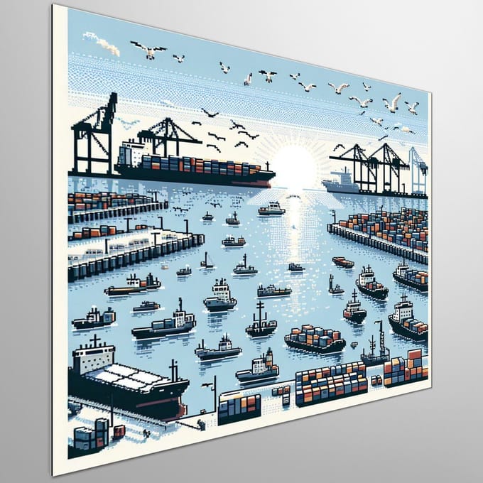 Kunstprint | Wanddecoratie | Dibond | 80 × 80 cm
