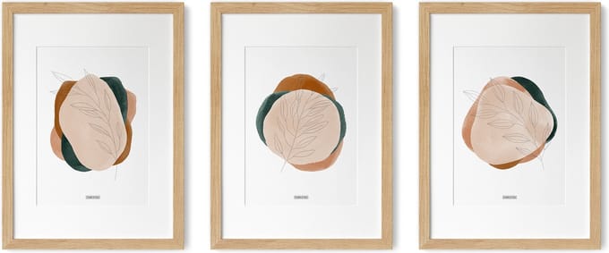 Fabrikten Posterset Zen - 3 Posters - A4