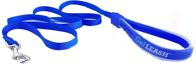 Wigzi Standard Gel Hondenriem - S - Blauw - 180 x 15 mm