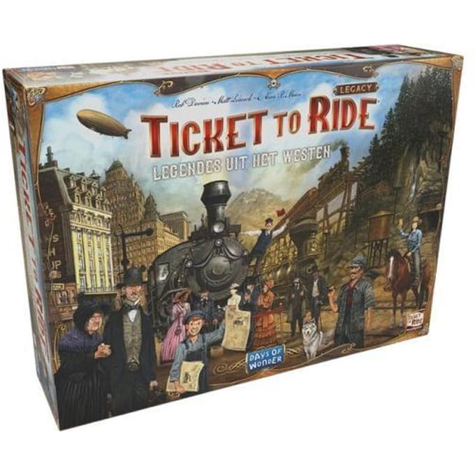 Days of Wonder - Ticket to Ride Legacy: Legendes uit het Westen - Bordspel