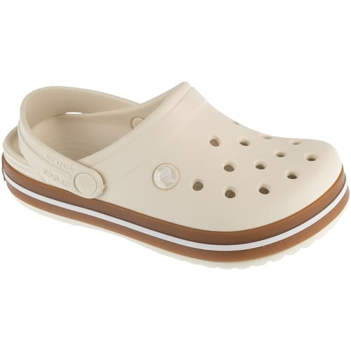 Crocs Crocband Gum Clog K, Kinderen, Beige, Slippers, maat: 36/37