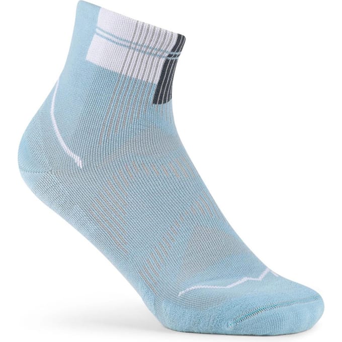 Buff Coolnet Quarter  Hardloopsokken Unisex-lichtblauw