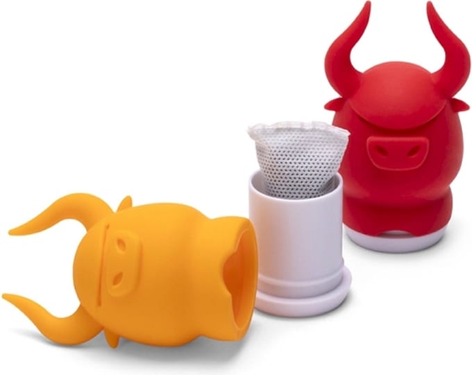 Monkey Business Geurvreters Sneakers Peekers set van 2 - Stieren
