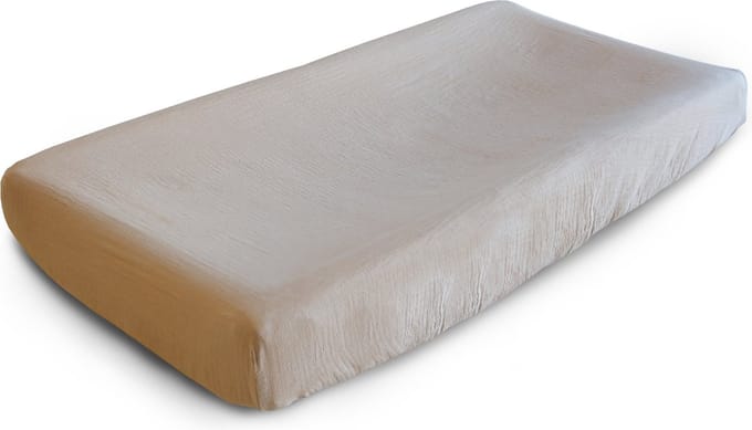 Mushie Waskussenhoes | Pale Taupe
