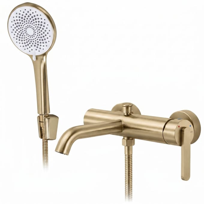 Rea - Ontario Side - Badmengkraan - Geborsteld Goud - 27,5x24x10cm