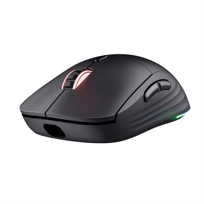 Trust GXT 927 Redex+ muis gamen rechtshandig RF draadloos + USB Type-A Laser 25600 DPI