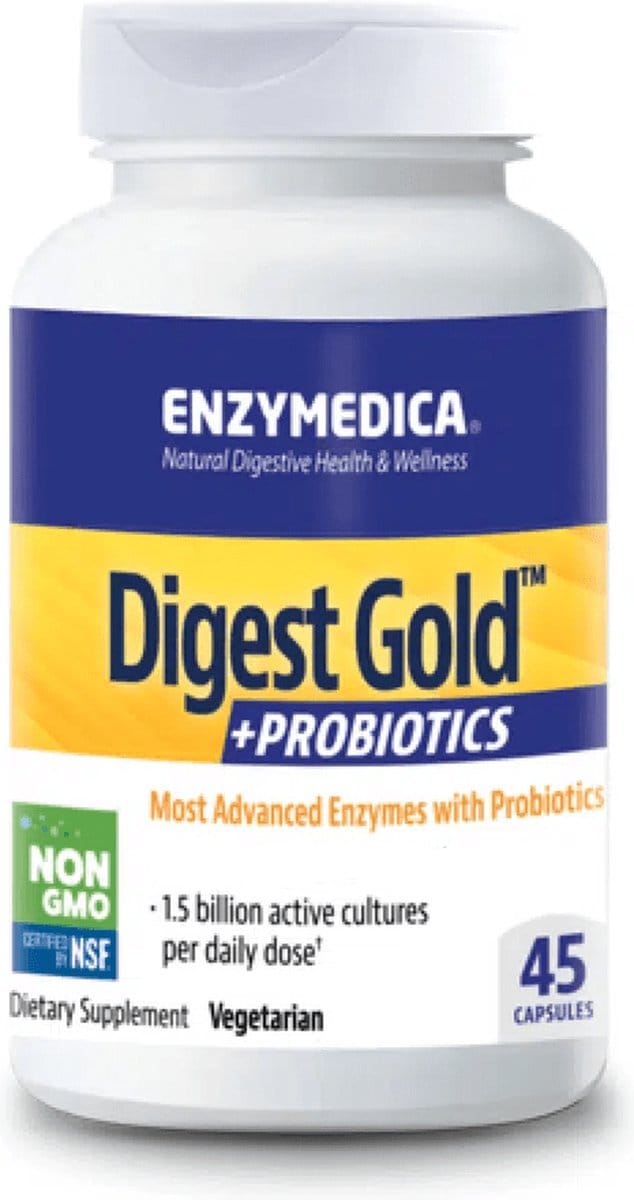 Digest Gold + biotics van Enzymedica - 180 capsules