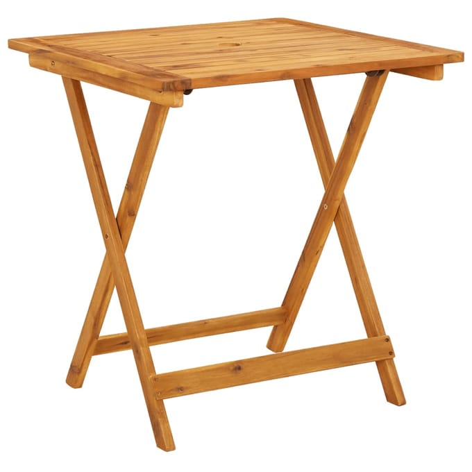 vidaXL - 3-delige - Bistroset - poly - rattan - en - massief - hout - grijs