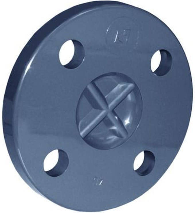 PVC blindflens Ø110mm PN16