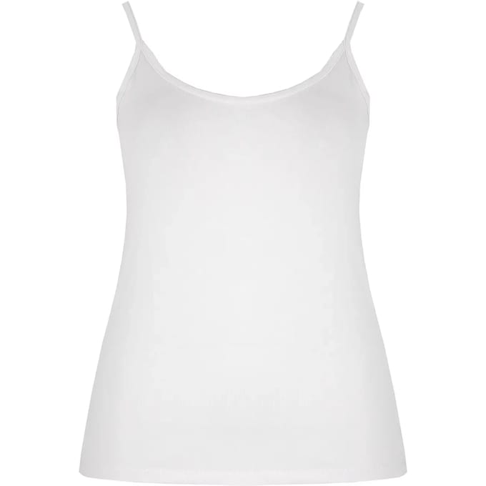 Damestanktop van viscose Mat Fashion Basic