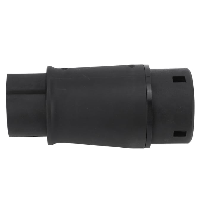 EV Oplaadconnector Elektrische Voertuigen Oplaadadapter Type 1 naar Type 2 IP54 Bescherming 16A32A black