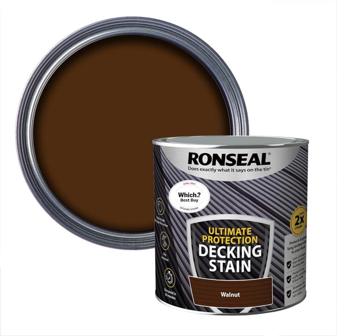 Extreme Decksbeits Walnut 2.5L – Extra Duurzaam en Antislip Houtbescherming
