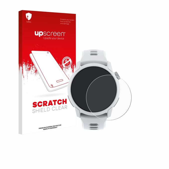 upscreen - Screenprotector voor Coros Pace 2/ 4 - Folie Beschermfolie transparant