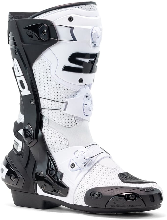Sidi Rex Air Wit Zwart 25 Motorlaarzen - Laars