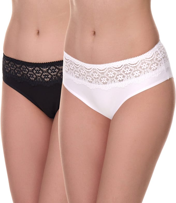 Merry Style Dames Slip Onderbroek - Katoen - Regular Taille - 2-Pack - MS-GAB-21-Panties-n-2P