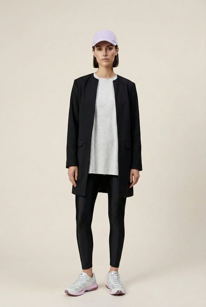 Active High-Rise Legging Deep Black - maat S