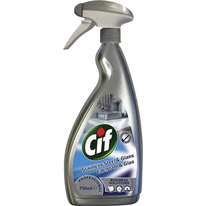 Cif Pro Formula Roesvrij Staal Reiniger - 750 ml