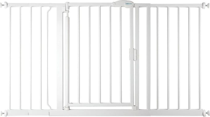 Safetots Self Closing Klemhek, Traphekje, 139,8cm - 146,8cm, Wit