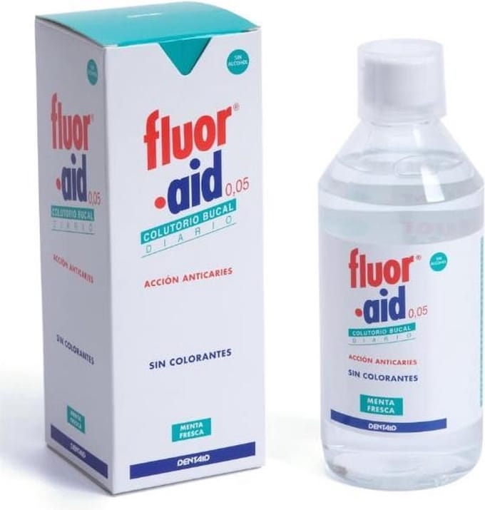 Fluor Aid Daily Mouthwash - 0.05 mondspoeling - 500ml