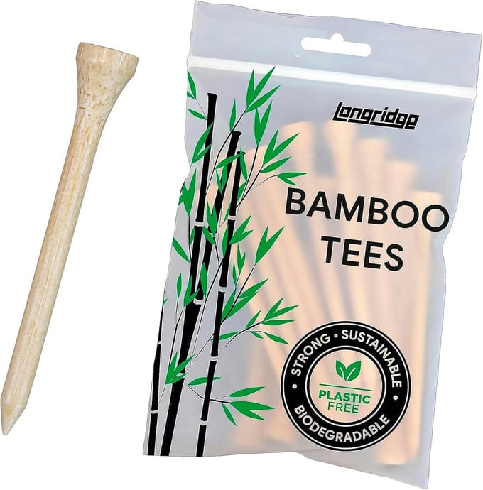 Bamboe Tees 83mm - Duurzaam en Milieuvriendelijk (85 Stuks)