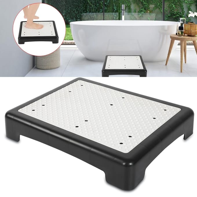 Draagbare Binnen & Buiten Opstap Antislip Mobiliteitsopstap voor Senioren Peuters white