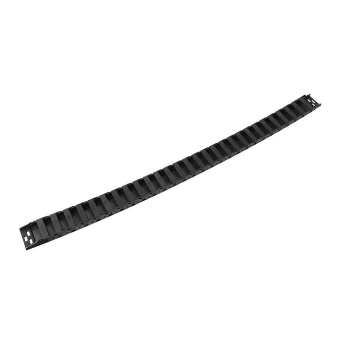 1 Meter R38 Zwarte Nylon Kabel Sleepketting Draadgeleider voor 3D Printer CNC Machine 18x50mm black