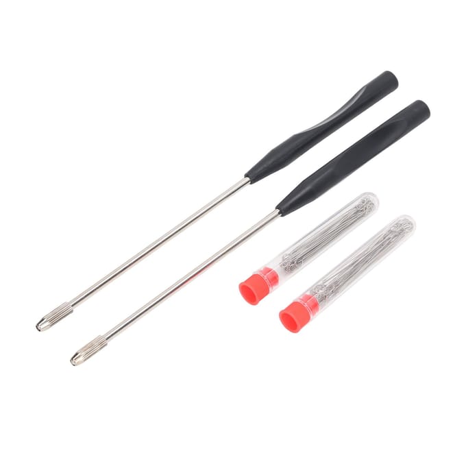 Inoculatieset 21cm Verchroomde coating Lichtgewicht Herbruikbare Inoculatielusset voor Laboratorium gray