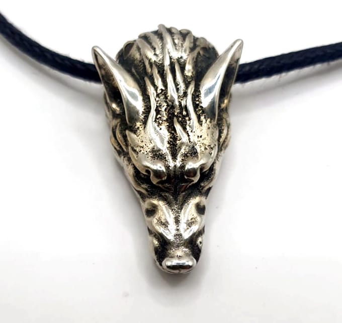 Wolfskop hanger(PN2037)