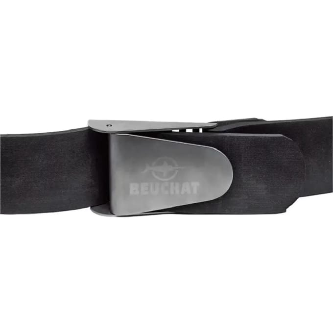Beuchat Inox Buckle Neoprene Riem Zwart