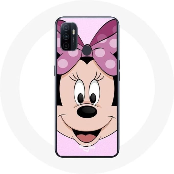 Coque Oppo A53 Minnie Mouse Dessin animé rose
