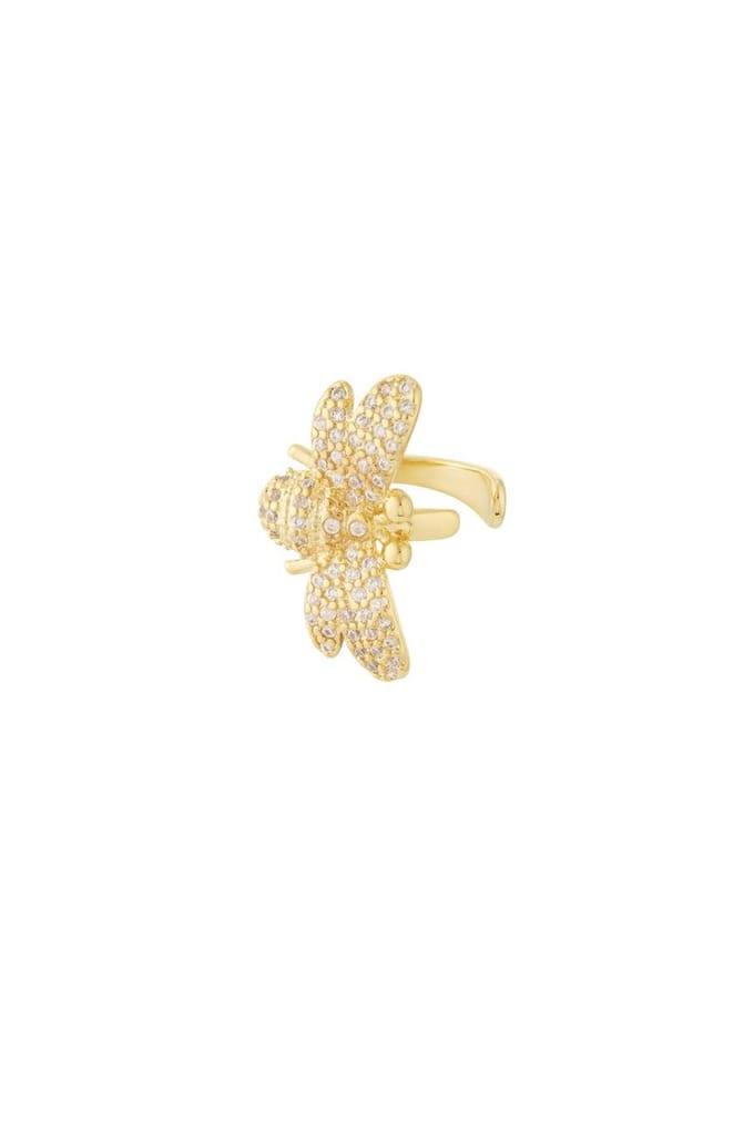 Bijoutheek Earcuff Bij Goud